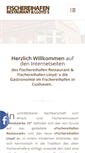 Mobile Screenshot of fischrestaurant-cuxhaven.de